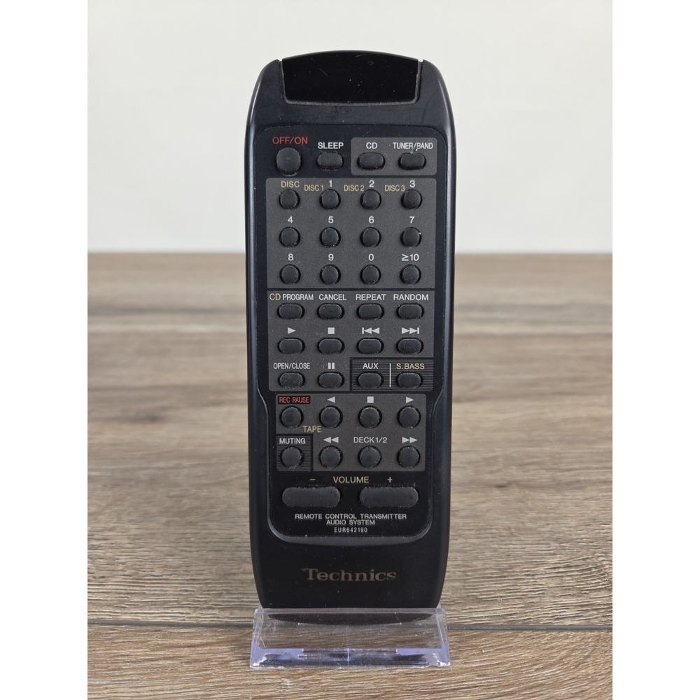 Technics Audio EUR642190 Remote Control Genuine Original OEM Authentic (Tested)